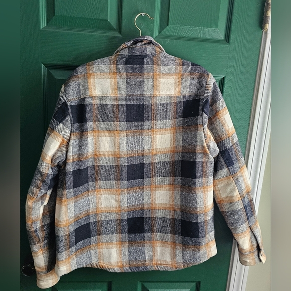 Timberland Insulated Buffalo shirt jacket in beige - Picture 8 of 15